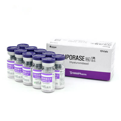 Hyaluronidase Liporase ฉีดใต้ผิวหนังละลายไขมันละลายกรดไฮยาลูโรนิก