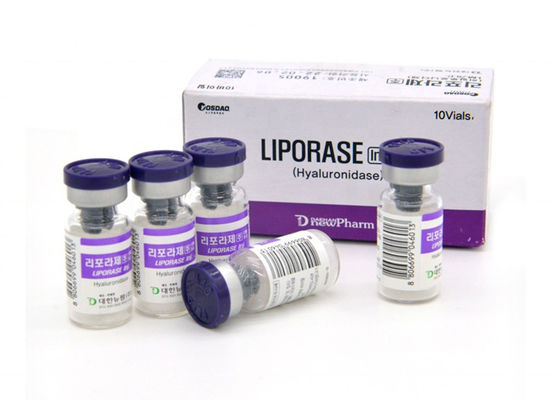 Hyaluronidase Liporase ฉีดใต้ผิวหนังละลายไขมันละลายกรดไฮยาลูโรนิก