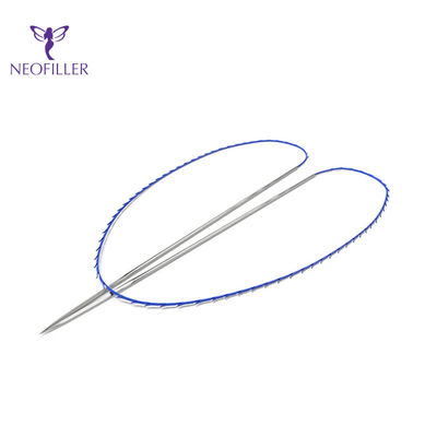 4d 100mm Korean PDO Thread Lift Ultra V Blunt Cannula Pdo Lifting