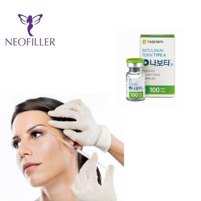 Korea NABOTA Injection Nabota Toxin 100units หน้าผาก คิ้ว ริ้วรอย ลบริ้วรอย