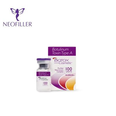 แป้ง 3 มล. หน้าผากต่อต้านริ้วรอย  Allergan Botulinum Toxin สำหรับริ้วรอย