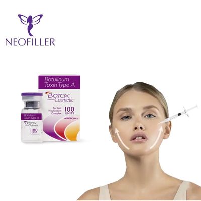แป้ง 3 มล. หน้าผากต่อต้านริ้วรอย  Allergan Botulinum Toxin สำหรับริ้วรอย
