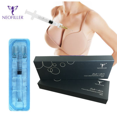 CE Mark Buttock Cross Linked Ha ฟิลเลอร์ Hyaluronic Pure Ha Hyaluronic Acid 10ml 20ml