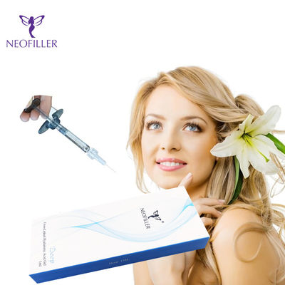 เข็มฉีดยากำจัดริ้วรอย Hyaluronic Acid Filler 2ml Hyaluronic Acid Injections สำหรับริ้วรอย