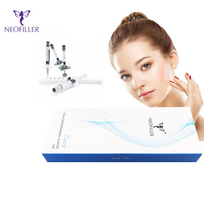 เข็มฉีดยากำจัดริ้วรอย Hyaluronic Acid Filler 2ml Hyaluronic Acid Injections สำหรับริ้วรอย