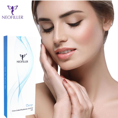 เข็มฉีดยากำจัดริ้วรอย Hyaluronic Acid Filler 2ml Hyaluronic Acid Injections สำหรับริ้วรอย