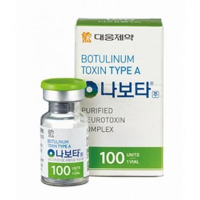 โบท็อกซ์เกาหลี นาโบต้า ลดเลือนริ้วรอย Botulinum Toxin Type A 100 Units