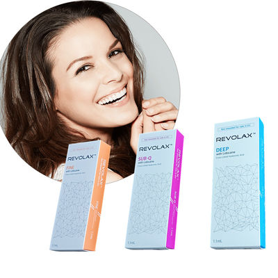 1.1ml 24mg / Ml Revolax Dermal Filler Fine Anti Age กรดไฮยาลูโรนิกแบบฉีดได้