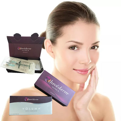 HA ริ้วรอยบนใบหน้า Juvederm Ultra 4 Lips Ultra3 Dermal Fillers สำหรับเส้นหัวเราะ