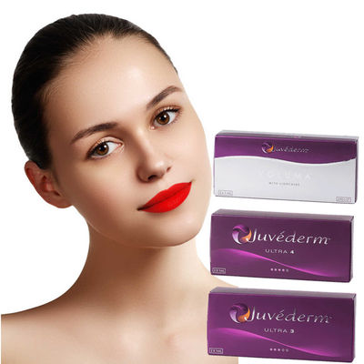 HA ริ้วรอยบนใบหน้า Juvederm Ultra 4 Lips Ultra3 Dermal Fillers สำหรับเส้นหัวเราะ