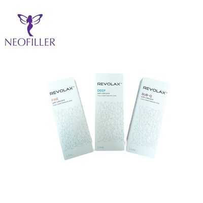 Anti Wrinkle Revolax Fine Lidocaine Hyaluronic Acid Natural Filler สำหรับริ้วรอยคาง
