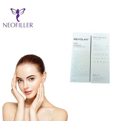 Anti Wrinkle Revolax Fine Lidocaine Hyaluronic Acid Natural Filler สำหรับริ้วรอยคาง