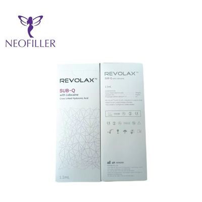 Deep Sub Q Dermal Filler Revolax Hyaluronic Acid Filler สำหรับเส้นแก้ม