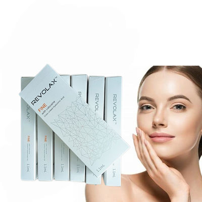 สารเติมเต็มผิวหนังแบบเชื่อมขวาง Revolax สารเติมเต็มผิวหนังสูตรฉีด Fine Deep Sub-Q สำหรับลดริ้วรอยบนใบหน้าและคืนความอิ่มเอิบ