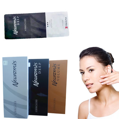 หน้าผาก ใบหน้า Neuramis Dermal Filler การแก้ไขริมฝีปาก ริ้วรอย กรดไฮยาลูโรนิก