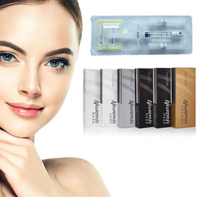 การเชื่อมโยงข้ามคอNeuramis Dermal Filler Deep Hyaluronic Acid Face Ect Lip Nose