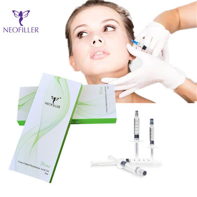 1ml 2ml Hyaluronic Acid Dermal Filler Augmentation Hyaluronic Acid Fillers สำหรับใบหน้า