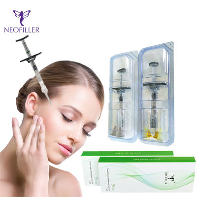1ml 2ml Hyaluronic Acid Dermal Filler Augmentation Hyaluronic Acid Fillers สำหรับใบหน้า