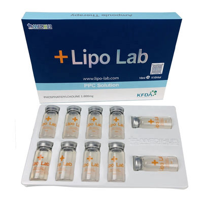 การฉีดลดความอ้วนของเกาหลี Lipo Lab Ppc Solutio Lipotropic Injections สำหรับการลดน้ำหนัก