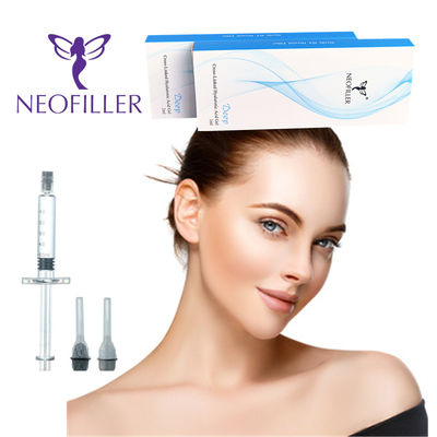 Neofiller 1ml Cross Linked Dermal Filler Hyaluronic Natural Look Lip Injections 24 มก./มล.