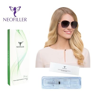 2ml ริ้วรอย Hyaluronic Acid Crosslinking Hyaluronic Acid Dermal Filler สำหรับบั้นท้าย
