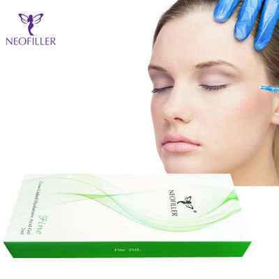 2ml ริ้วรอย Hyaluronic Acid Crosslinking Hyaluronic Acid Dermal Filler สำหรับบั้นท้าย