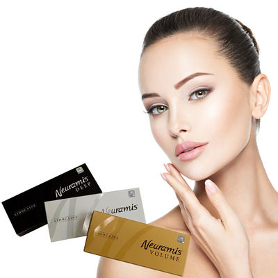 หน้าผาก ใบหน้า Neuramis Dermal Filler การแก้ไขริมฝีปาก ริ้วรอย กรดไฮยาลูโรนิก