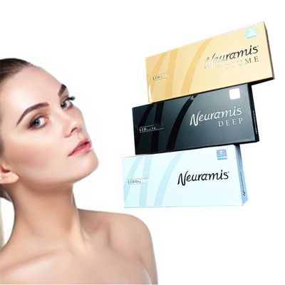 การฉีดกรดไฮยาลูโรนิก 20 มล. / มก. สำหรับริ้วรอย Neuramis Deep Filler สำหรับริมฝีปาก