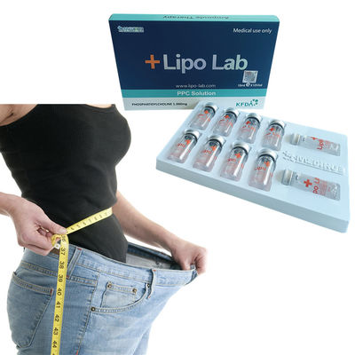 10ML Neck Lipolytic Lipo Lab Ppc Solution ฉีดเพื่อละลายเซรั่มไขมันหน้าท้อง