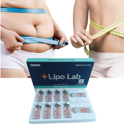 10ML Neck Lipolytic Lipo Lab Ppc Solution ฉีดเพื่อละลายเซรั่มไขมันหน้าท้อง