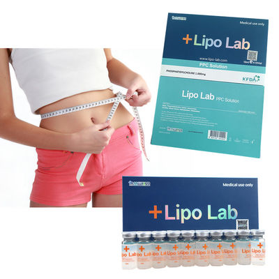 10ML Neck Lipolytic Lipo Lab Ppc Solution ฉีดเพื่อละลายเซรั่มไขมันหน้าท้อง