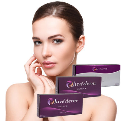 เติมริมฝีปาก Juvederm Dermal Filler กำจัดริ้วรอย Hyaluronic Juvederm Ultra 3 2ml