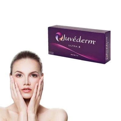 Juvederm Dermal Filler ใส 2 มล. กรดไฮยาลูโรนิกแบบฉีดสำหรับเส้นละเอียด
