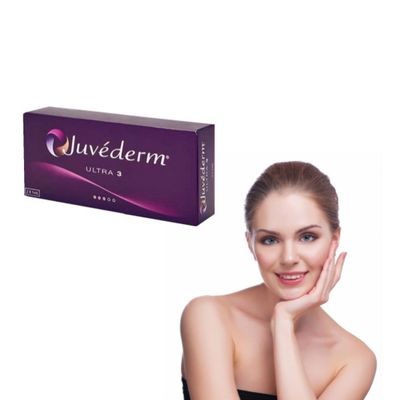 Juvederm Dermal Filler ใส 2 มล. กรดไฮยาลูโรนิกแบบฉีดสำหรับเส้นละเอียด