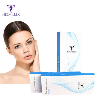 เจล 10ml Body Lip Crosslinked Hyaluronic Acid Dermal Filler 1ml 2ml