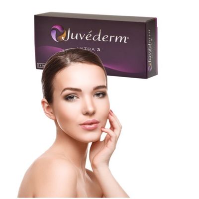 Chin Skin Filling Juvederm Lip Injections เจลใส Dermal Filler สำหรับหน้าอก