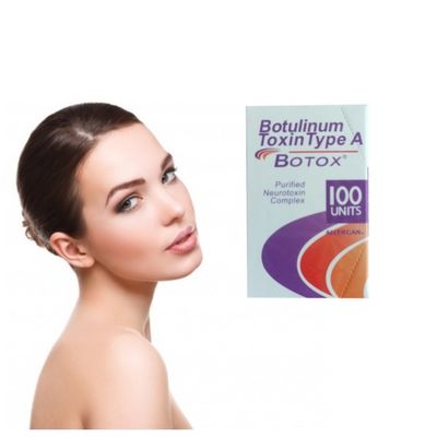 All Ergan 100iu Botulinum Toxin Type A โบทูลินัมท็อกซินบนใบหน้าสำหรับริ้วรอย