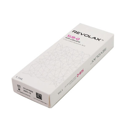 Hyaluronic Acid Revolax Dermal Filler Cross Linking เกาหลี Cross Linked Ha Filler