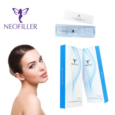 เจล 10ml Body Lip Crosslinked Hyaluronic Acid Dermal Filler 1ml 2ml