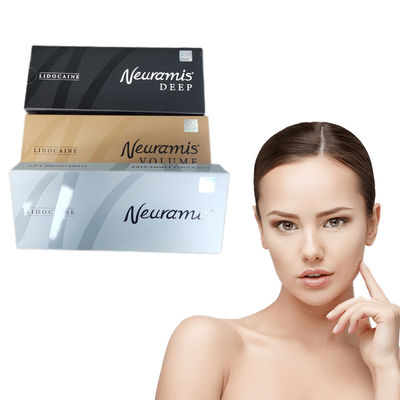 Neuramis Dermal Filler ที่ปลอดภัย 24 มก. / มล. บนคางแก้มจมูกปากอวบอิ่ม