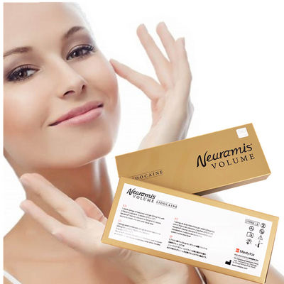 Neuramis Dermal Filler ที่ปลอดภัย 24 มก. / มล. บนคางแก้มจมูกปากอวบอิ่ม