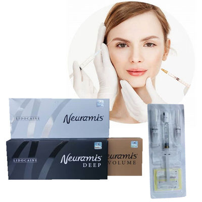 การดูแลผิวอย่างล้ำลึก Neuramis Dermal Cheeks Filler 1ml Dermal Filler With Lidoca