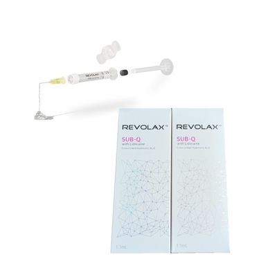 Cross Linking Ha Revolax Dermal Filler 1.1ml Hyaluronic Acid ฉีดต่อต้านริ้วรอย
