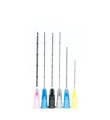 Micro Monoject Blunt Cannula สำหรับฟิลเลอร์ผิวหนัง 21g 50mm 70mm