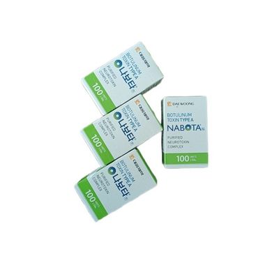 100 IU NABOTA Injection Anti Aging Botulinum Toxin Type A ต่อต้านริ้วรอย