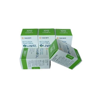 100 IU NABOTA Injection Anti Aging Botulinum Toxin Type A ต่อต้านริ้วรอย