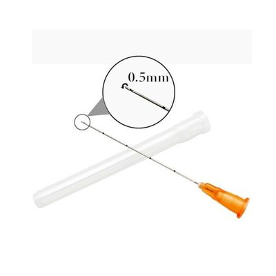 21g 50mm 70mm Blunt Cannula เข็ม Blunt Cannula เข็มฉีดยาฟิลเลอร์