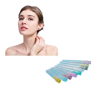 50mm 70mm Blunt End Cannula Injectable Dermal Filler Cannulas 21g