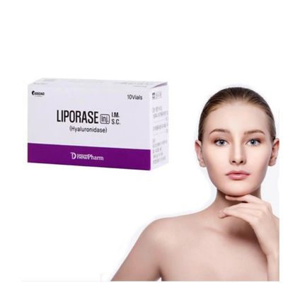 Lyophilized Powder White Liporase Injection Korea Facial Hyaluronidase Filler Dissolver