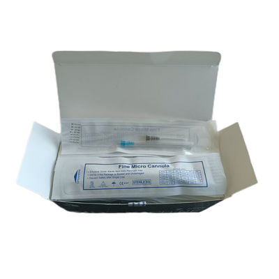ฟิลเลอร์ ฉีดฟิลเลอร์ Micro Blunt Needle Cannula Syringe 27g 38mm
